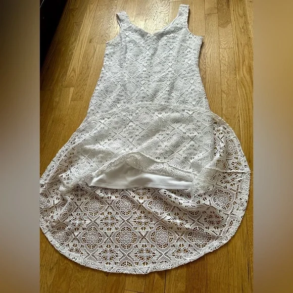 sweet love ivory lace beaded maxi dress Ivory Lace Sweetheart Maxi Dress main image 1